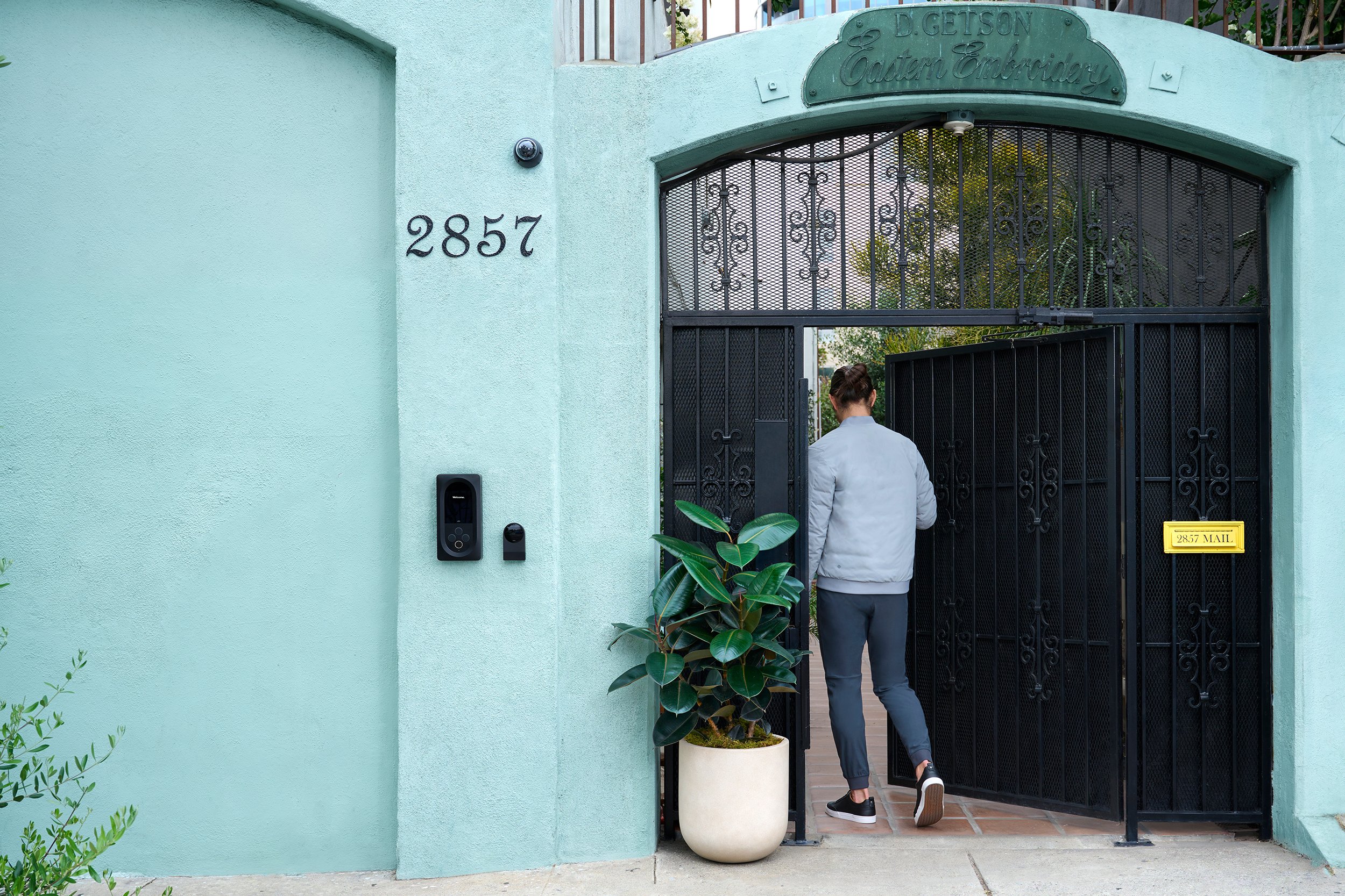 Gated front entry